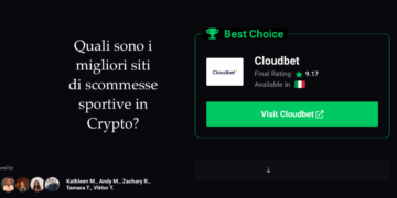 migliori siti web scommesse sportive crypto