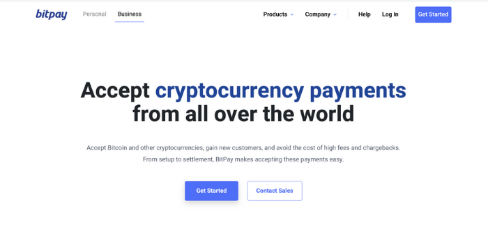 crypto pagamenti con BitPay