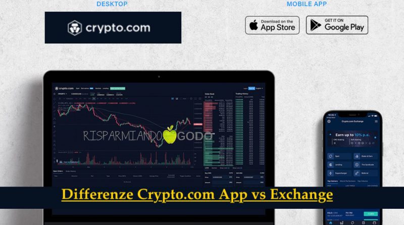 Differenze Crypto.com App vs Exchange