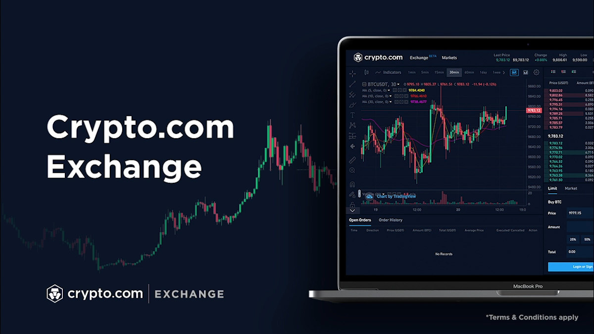 trading exchange di Crypto.com
