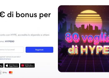 hype bonus 80 euro