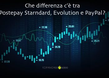 Che differenza c'è tra Postepay Starndard, Evolution e PayPal?