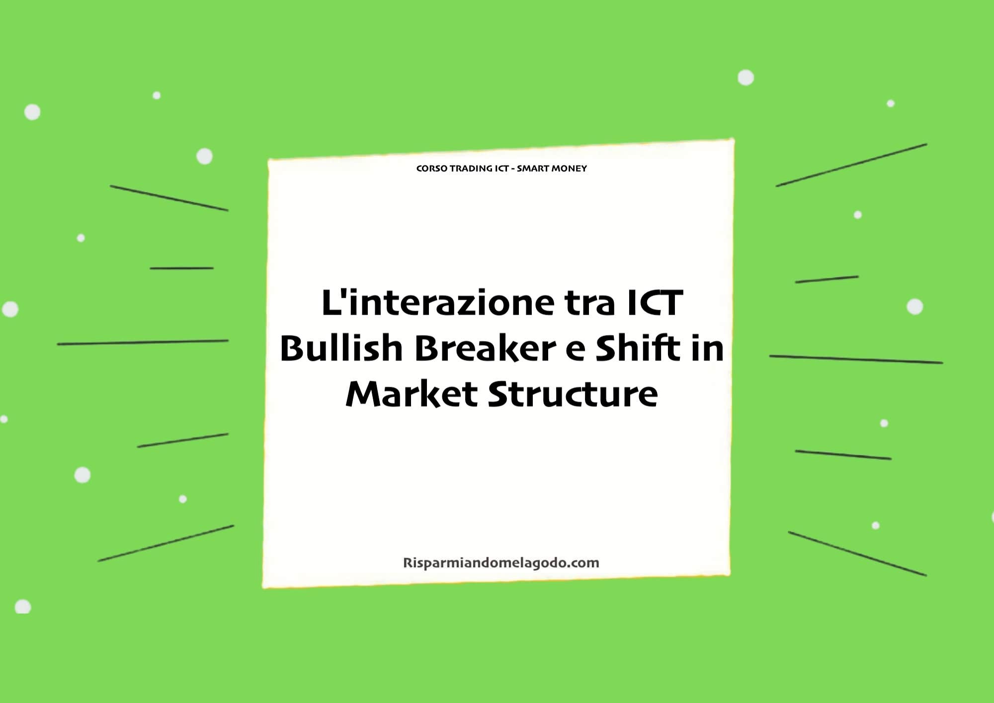 L'interazione tra ICT Bullish Breaker e Shift in Market Structure