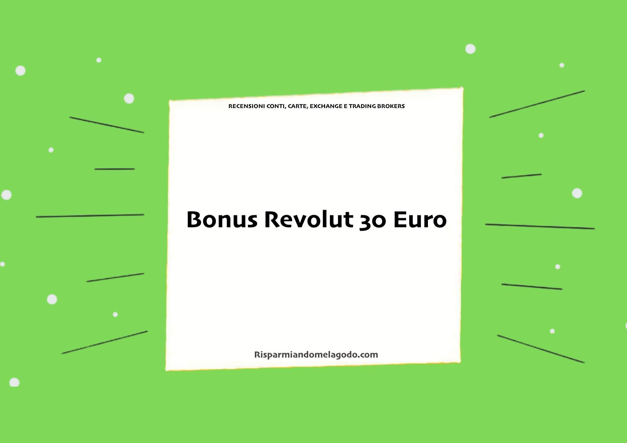 Bonus Revolut 30 Euro