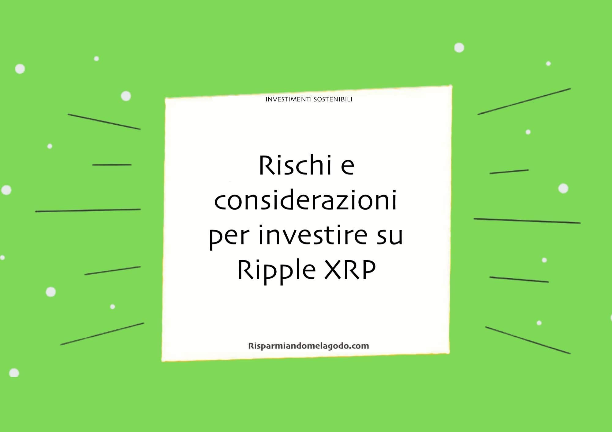 investire Ripple XRP