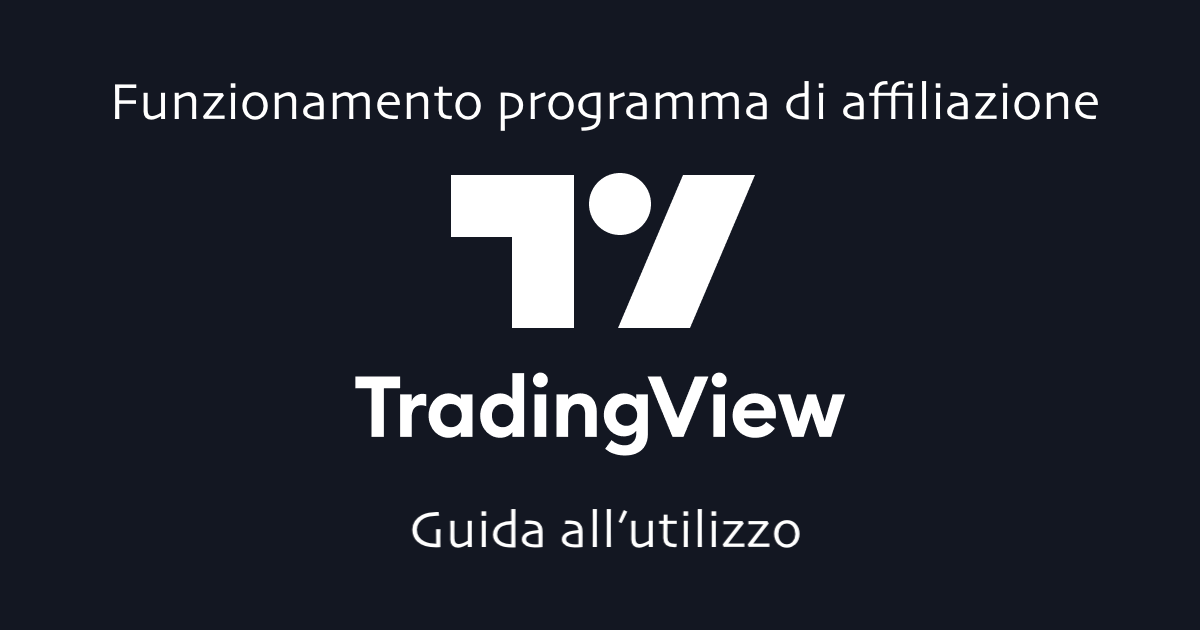 Funzionamento programma di affiliazione tradingview