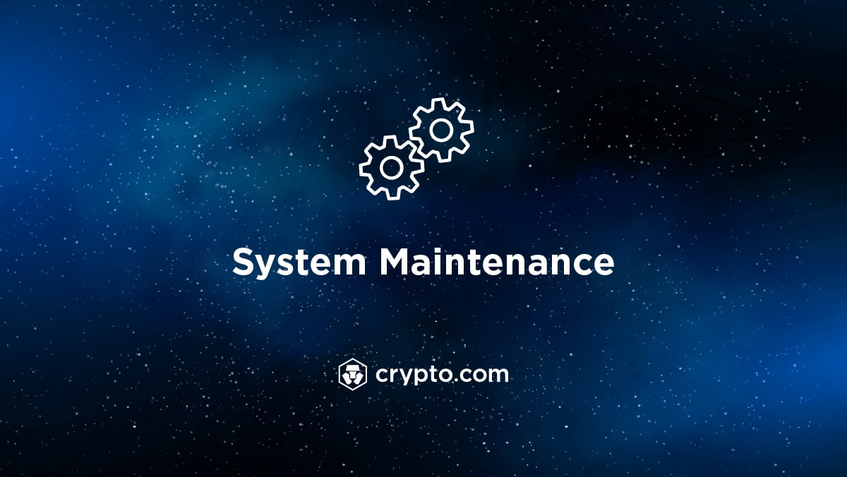 Crypto.com non funziona: manutenzione programmata?
