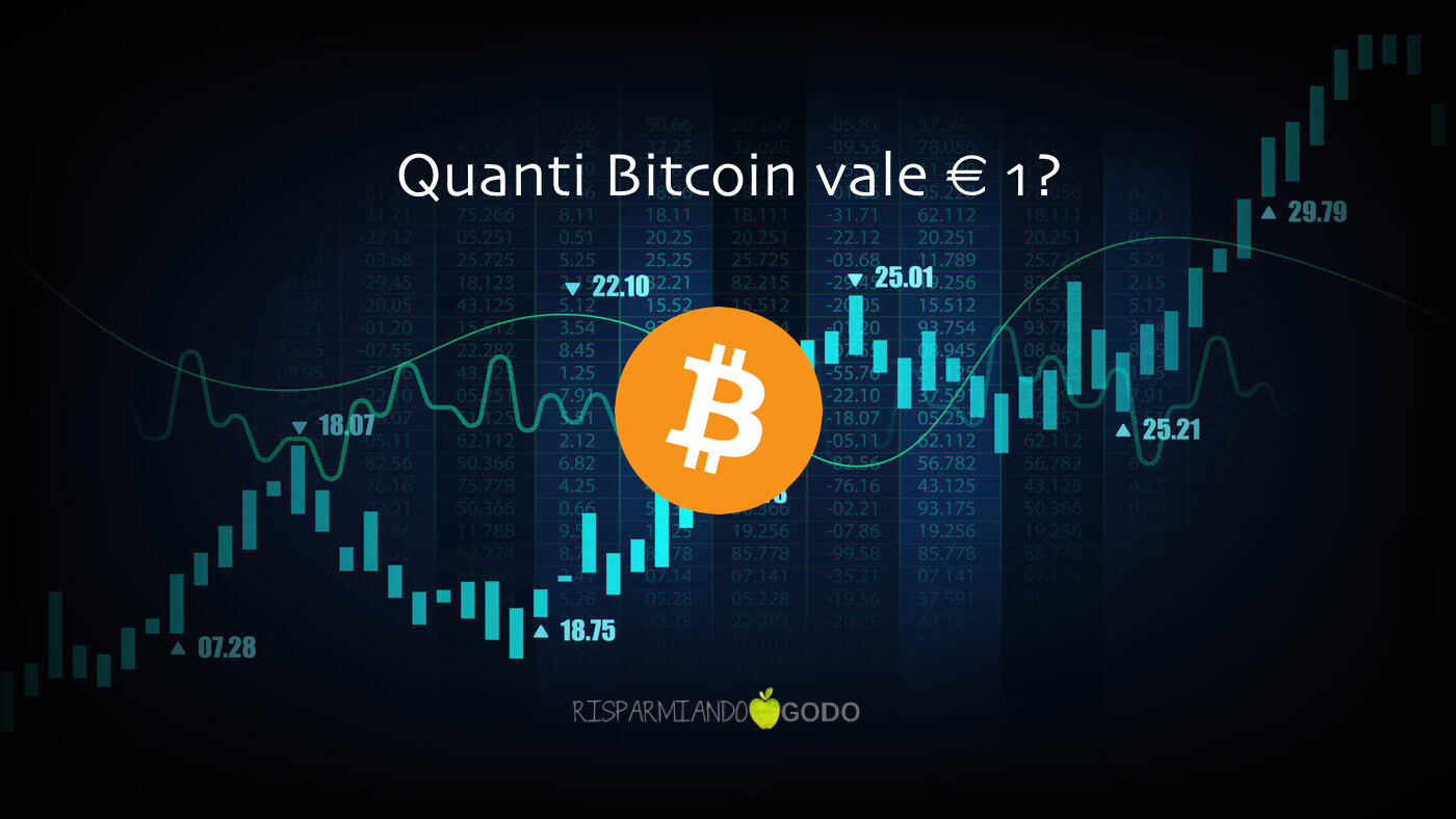 Quanti Bitcoin vale € 1?