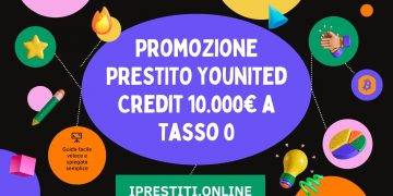 Promozione Younited Credit 10.000€ a Tasso Zero
